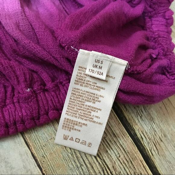 NWT Free People Cora Lee Off the Shoulder Top - Begonia Combo - Small - Picture 6 of 11